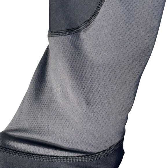 Under Armour Small Compression Capris Leggings Heat Gear Mesh Insert Black Women - Picture 4 of 8